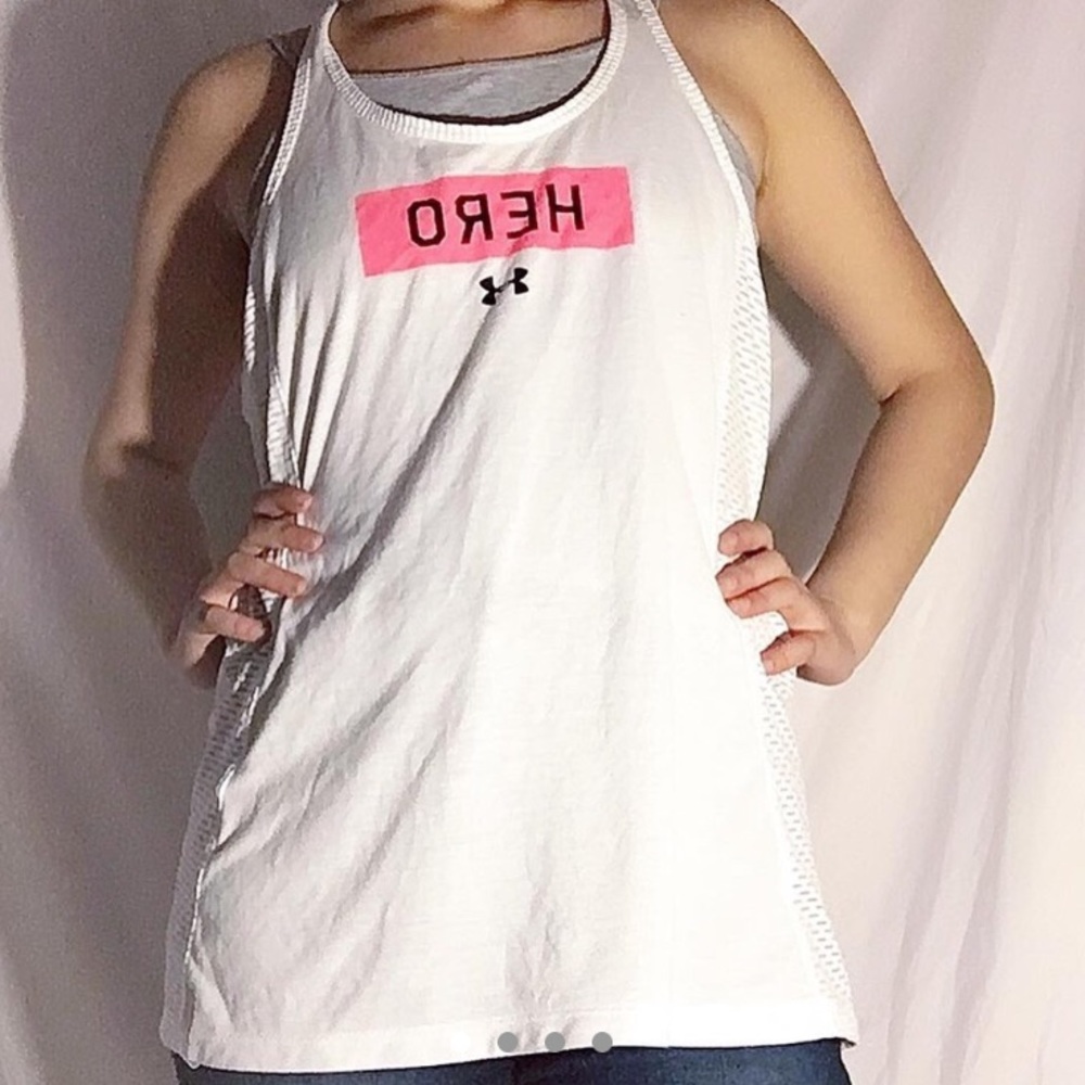 pinkxwhite tank top